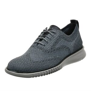 Cole Haan Men's 2.0 Zerogrand Stitchlite Oxford Shoes gray sz 11.5